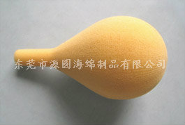 Special process packaging sponge