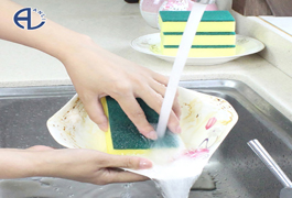洗碗海绵|厨房清洁海棉|彩色清洁海绵